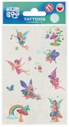 Tatuaże zmywalne dla dzieci wróżki Sticker Boo_93822