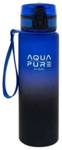 Bidon Aqua Pure 600ml czarno niebieski Astra