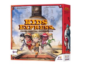 Kids Express Pokonaj bandytów i odzyskaj złoto (edycja polska) 5+ Rebel