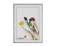 Ramka plastikowa srebrna/czarna 21×30 cm Gedeon_93947