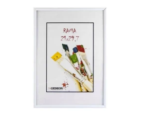 Ramka plastikowa biała 21×30 cm Gedeon