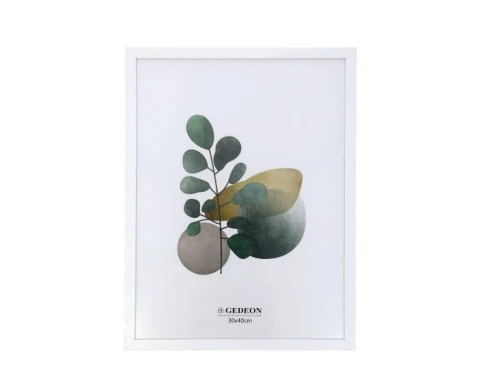 Ramka drewniana biała 30×40cm Gedeon_93964