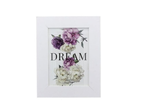 Ramka drewniana biała 15×21cm Gedeon_93981