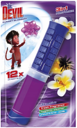 Punktowy żel do Wc Point Block 12x Neutralizator Zapachu Sunset Blossom Dr. Devil_94018