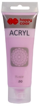 Farba akrylowa jasnoróżowa 75ml Happy Color_94161