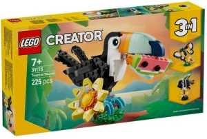 Klocki Dzikie zwierzęta Tropikalny tukan 7+ Lego Creator