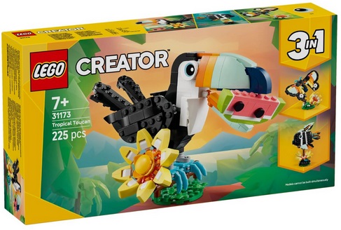 Klocki Dzikie zwierzęta Tropikalny tukan 7+ Lego Creator_94225