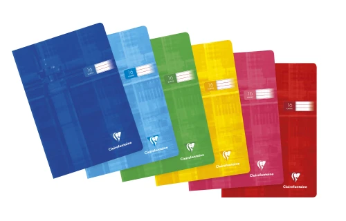 Zeszyt 3-linia kolorowa A5 16 kartek 90g Clairefontaine 63529AMXC_94253