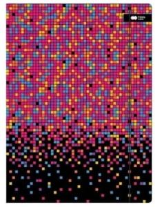 Teczka kartonowa z gumką A4 Pixi Disco Happy Color