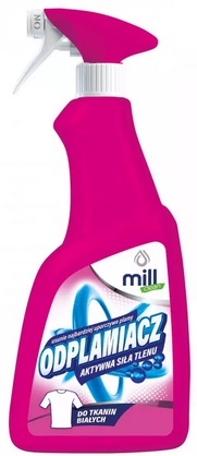 Spray Odplamiacz do Białych Tkanin 555ml Mill Clean_94539