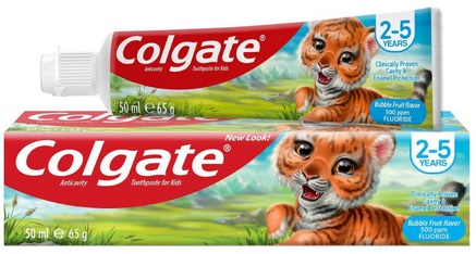 Pasta do zębów dla dzieci Bubble Fruit 50ml Colgate Junior_94557