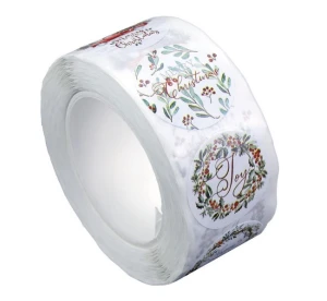 Naklejki na rolce Xmass 500 szt. Titanum