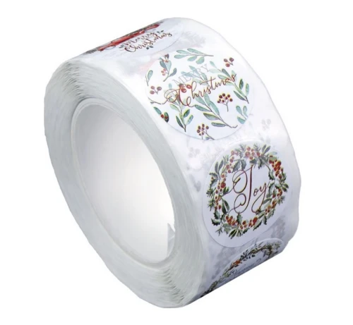 Naklejki na rolce Xmass 500 szt. Titanum_94657