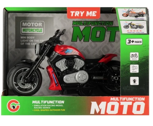 Motocykl z Efektami Świetlnymi i Dźwiękowymi 569326 Mega Creative_94720
