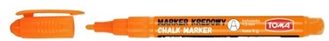 Marker kredowy cienki 1,5mm pomarańczowy Toma_94732