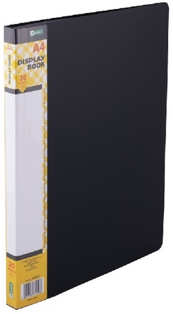 Teczka ofertowa czarna A4 20 koszulek D.Rect _94734