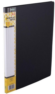 Teczka ofertowa czarna A4 10 koszulek D.Rect_94733