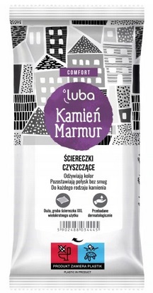 Ściereczki czyszczące kamień marmur 32 szt Comfort Luba_94805