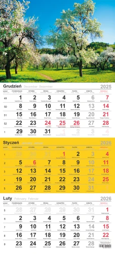 Kalendarz trójdzielny T-106T-02 Michalczyk i Prokop 2026r_94900