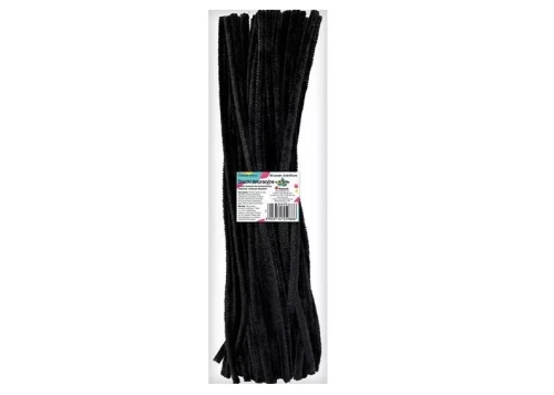 Druciki dekoracyjne czarne 0,6x30 cm 50 szt. 644379 Titanum_94966