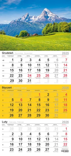 Kalendarz Trójdzielny T-106T-01 Michalczyk i Prokop 2026r_95118
