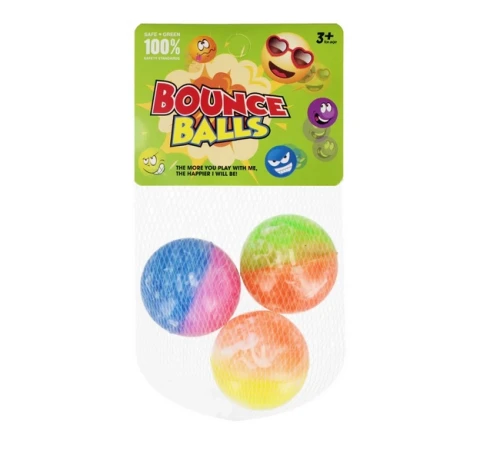 Piłka Kauczukowa 4 cm 3 szt. 571421 Mega Creative_95191