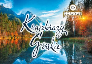 Kalendarz ścienny krajobrazy górskie TW-10-4 Michalczyk i Prokop 2026r