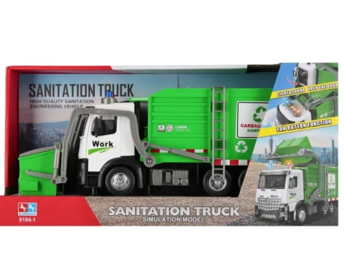 Auto Ciężarowe Śmieciarka 34cm 568723 Mega Creative_95313