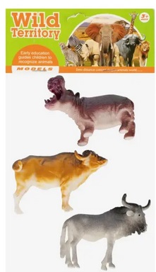 Zwierzęta Dzikie Figurki 3szt. Mega Creative_95328