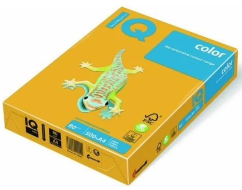 Papier ksero A4 80g żółty ciemny SY40 IQ Color_95462