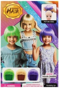 Zestaw Piękności Peruka z Akcesoriami Mega Creative 