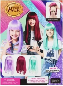 Zestaw piękności sztuczne włosy i akcesoria Mega Creative