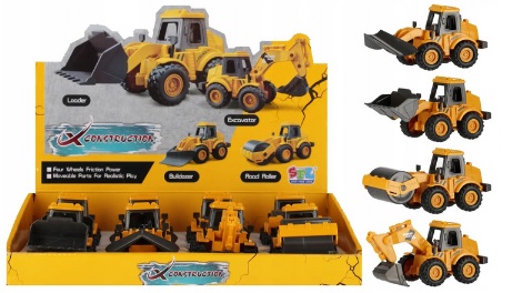 Auto Ciężarowe 14 cm mix Zabawka Mega Creative_95511