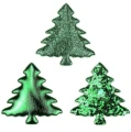 Dekoracje materiałowe choinki 32x32mm Titanum_95531