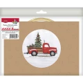 Zestaw do haftowania Świąteczny Pick-up Titanum_95605