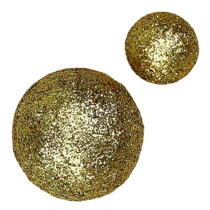 Kulki styropianowe złote mix 16–27 mm 14 szt. Titanum
