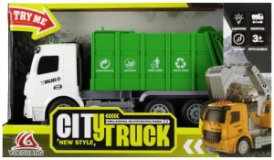 Śmieciarka z dźwiękiem i światłem MEGA CREATIVE