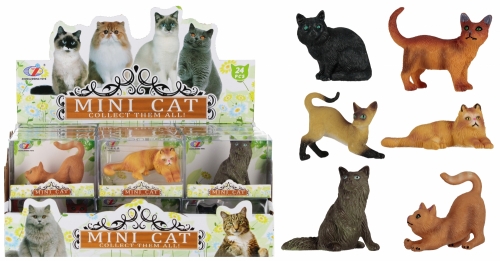 Zwierzęta domowe figurka Kot MEGA CREATIVE_95963