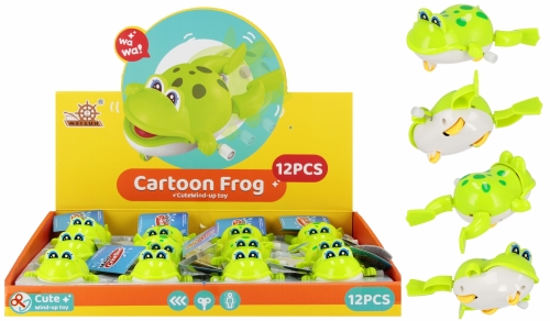 Zabawka nakręcana 11 cm Żabka MEGA CREATIVE_95964