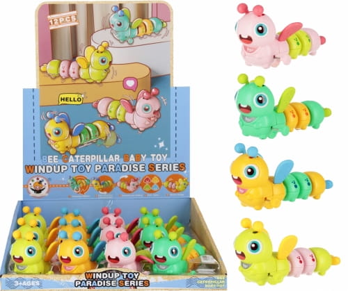 Zabawka nakręcana Robaczek 14cm mix MEGA CREATIVE_96105