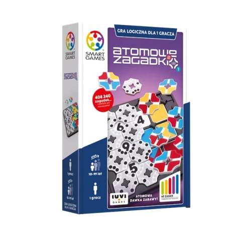 Gra Logiczna Atomowe Zagadki 10+ Smart Games_96276
