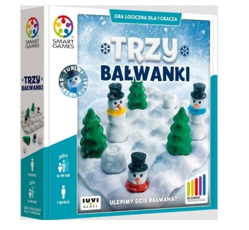 Gra Logiczna Trzy Bałwanki  8+ Smart Games_96282