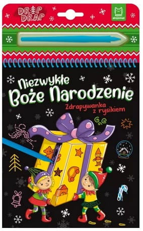 Niezwykłe Boże Narodzenie zdrapywanka z rysikiem Aksjomat _96286