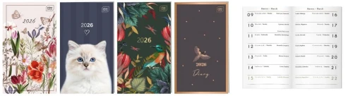 Kalendarzyk 64 strony 9x15,5cm - MO, 1 szt.Interduk_96316