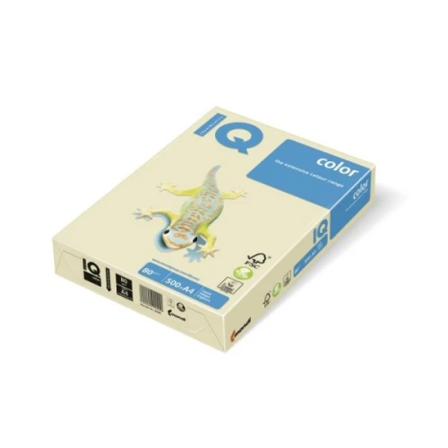Papier Ksero Kolor A4 IQ Color 160g 250ark Waniliowy BE66_30749