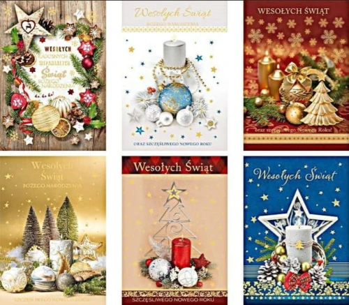 Karnet Okolicznościowy na Boże Narodzenie Pol-Mak B6ZGWSW279_96393