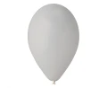 Balon pastelowy Szary 26cm 10" 100szt Gemar_96468