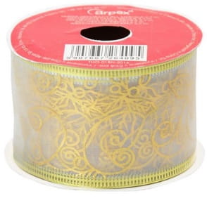 Taśma dekoracyjna na szpuli szeroka 5 x 270cm Arpex