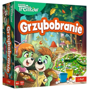 Gra planszowa Grzybobranie, Rodzina Treflików Trefl_96658