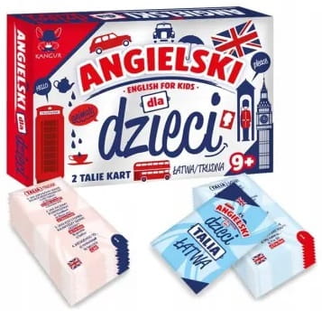 Gra planszowa Angielski dla dzieci 9+ Kangur_96693